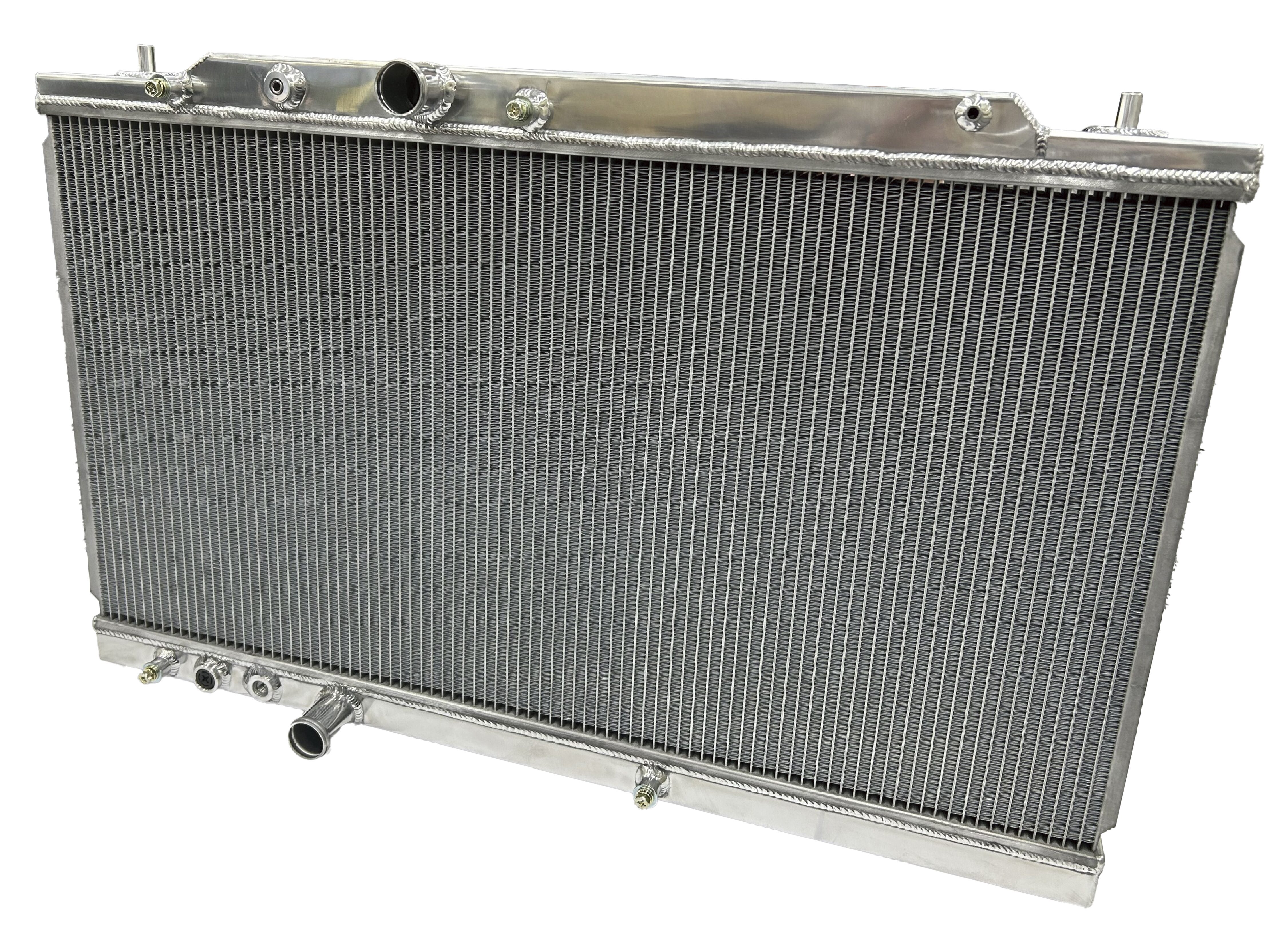 GOWEラジエータ56 MMアルミニウム合金ラジエータ用ホンダシビックタイプR EP 3 K 20 2001-2006用 3列 52mm フルアルミラジエーター ホンダ シビック B18C⁄B16A 32mm IN⁄OUT 92-00用